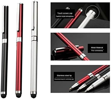 Tek Styz Pro Stylus + PEN תואם LG 15Z90Q-P.AAS7U1 עם מגע רגישות גבוהה בהתאמה אישית ודיו שחור! [3